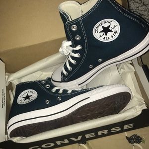 midnight turquoise converse
